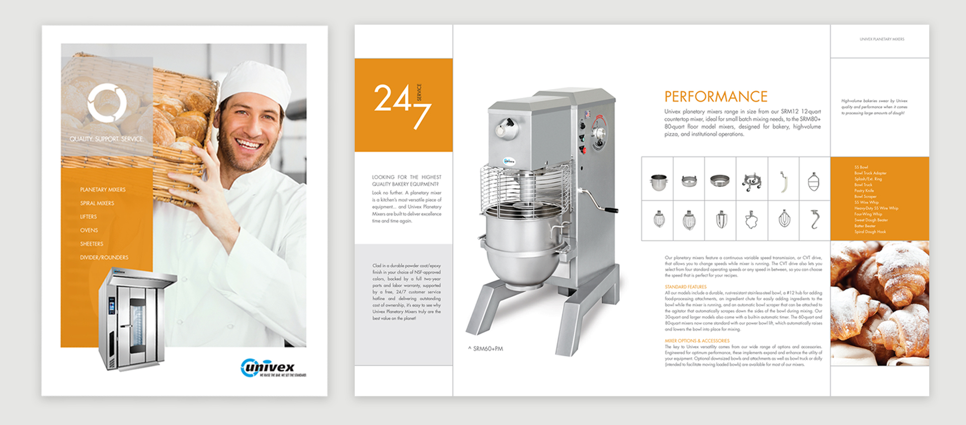 Univex Inside Brochure pages
