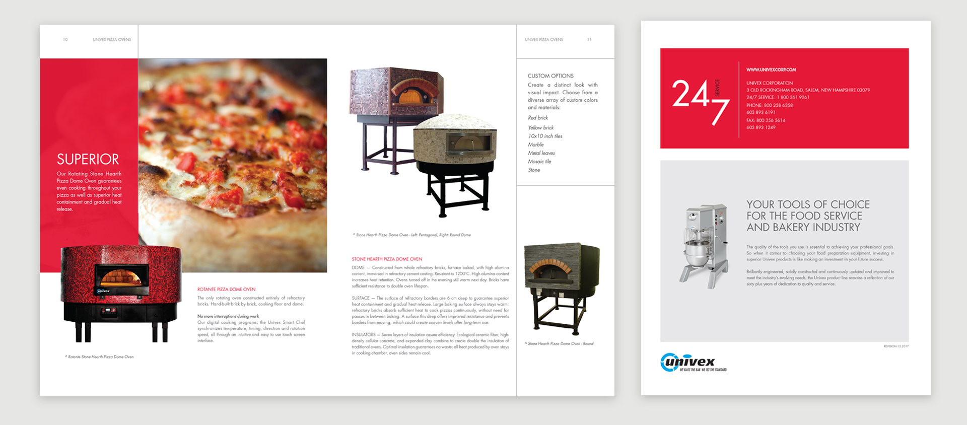 Univex Inside Brochure pages